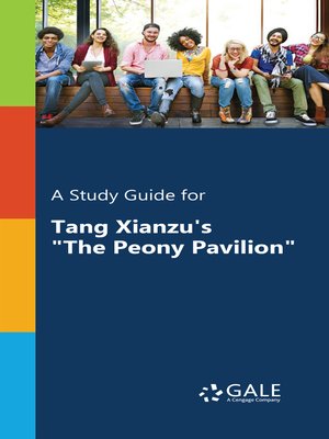 cover image of A Study Guide for Tang Xianzu's "The Peony Pavilion"